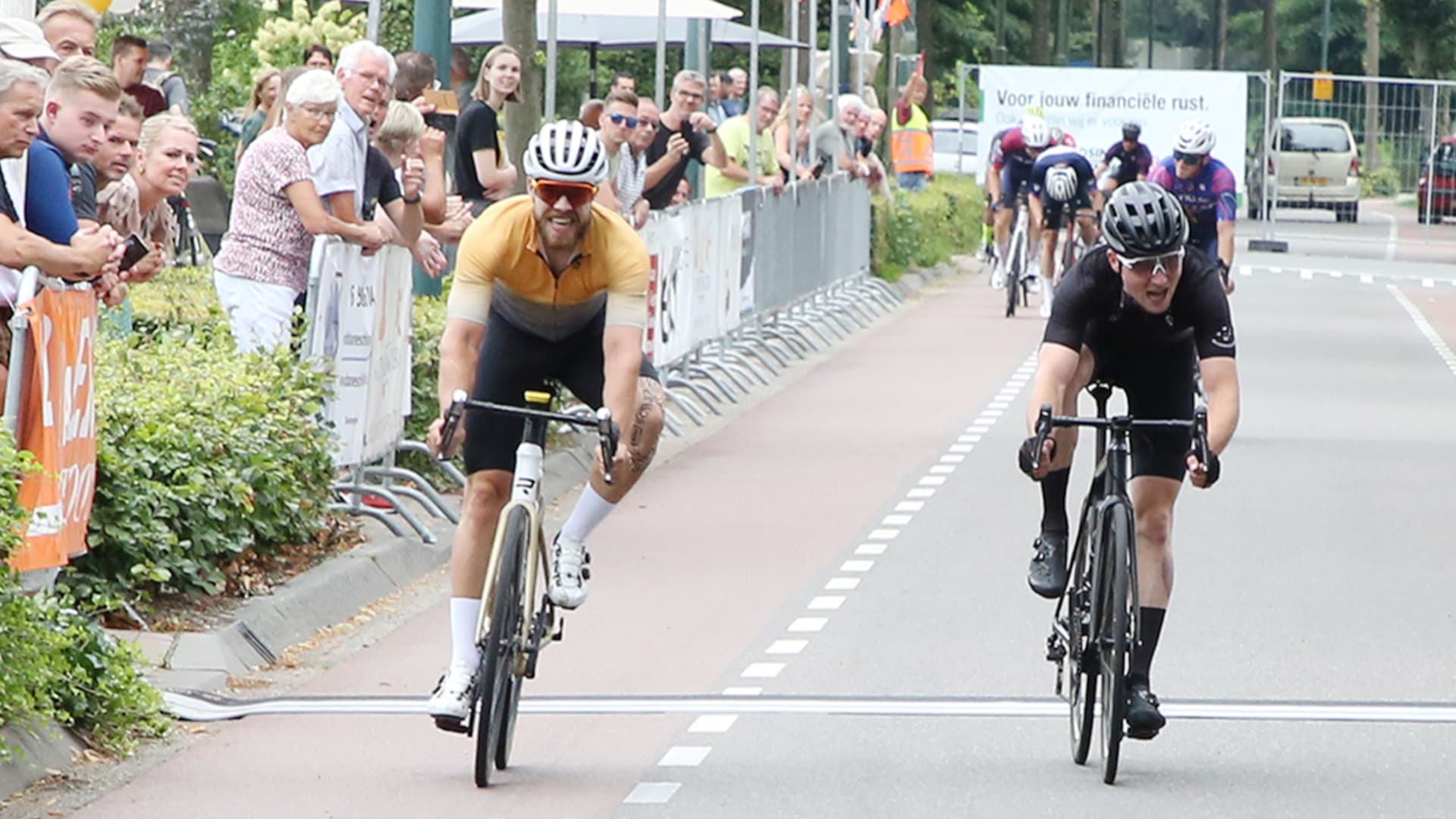 Eindelijk raak voor Stan Overgoor in Steensel.